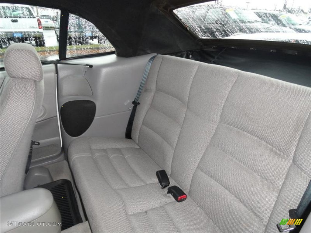Medium Graphite Interior 1998 Ford Mustang V6 Convertible Photo #59491920