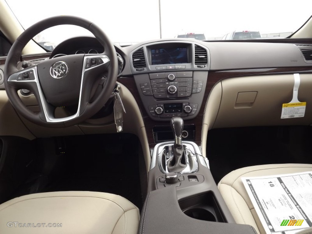 2011 Buick Regal CXL Turbo Cashmere Dashboard Photo #59491959