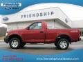 2002 Toreador Red Metallic Ford F150 XL Regular Cab 4x4  photo #1