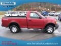 2002 Toreador Red Metallic Ford F150 XL Regular Cab 4x4  photo #5