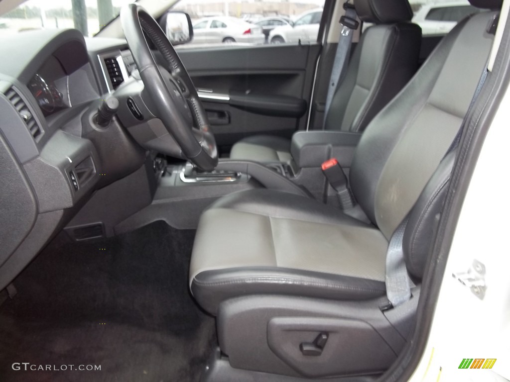 2008 Grand Cherokee Laredo 4x4 - Stone White / Dark Slate Gray photo #4