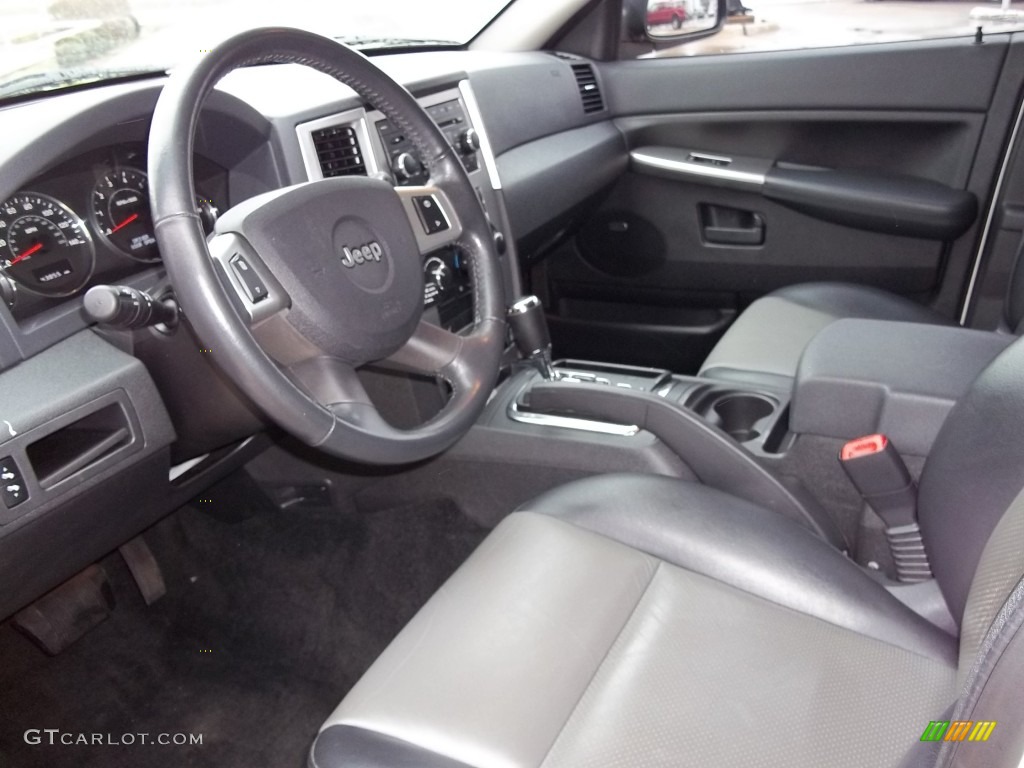 2008 Grand Cherokee Laredo 4x4 - Stone White / Dark Slate Gray photo #5