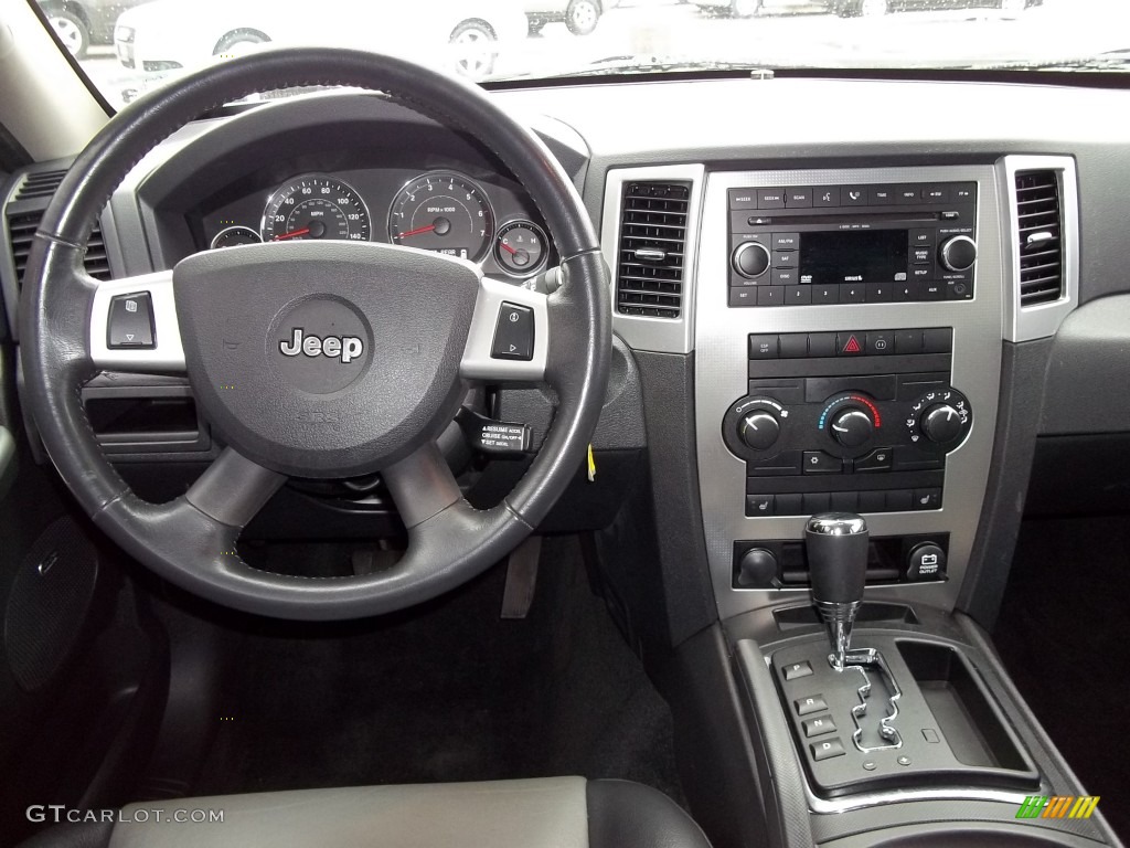 2008 Grand Cherokee Laredo 4x4 - Stone White / Dark Slate Gray photo #6