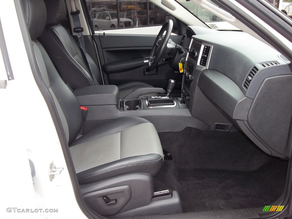 2008 Grand Cherokee Laredo 4x4 - Stone White / Dark Slate Gray photo #18