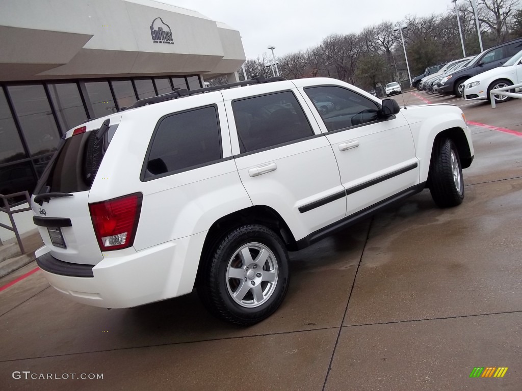 2008 Grand Cherokee Laredo 4x4 - Stone White / Dark Slate Gray photo #22