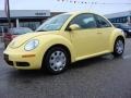 2010 Sunflower Yellow Volkswagen New Beetle 2.5 Coupe  photo #2