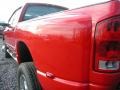 2006 Flame Red Dodge Ram 3500 Laramie Quad Cab 4x4 Dually  photo #13