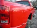 2006 Flame Red Dodge Ram 3500 Laramie Quad Cab 4x4 Dually  photo #14