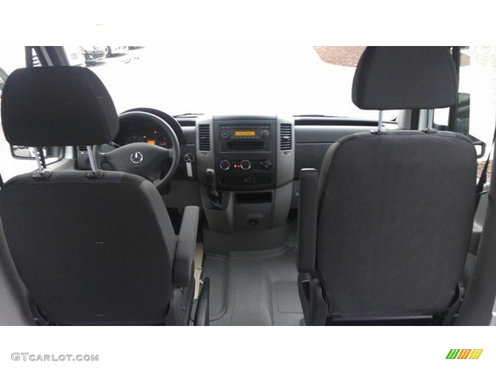 Lima Black Fabric Interior 2012 Mercedes-Benz Sprinter 2500 High Roof Cargo Van Photo #59495152