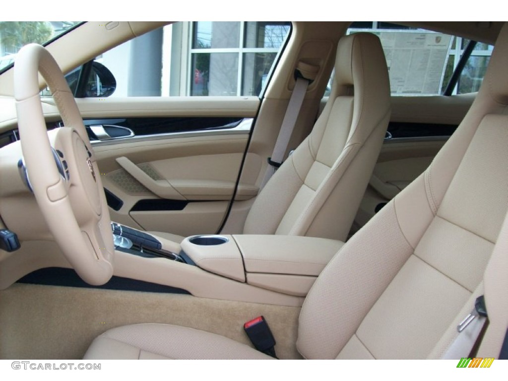 Luxor Beige Interior 2012 Porsche Panamera V6 Photo #59495379