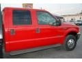 2003 Red Ford F350 Super Duty Lariat Crew Cab 4x4 Dually  photo #36