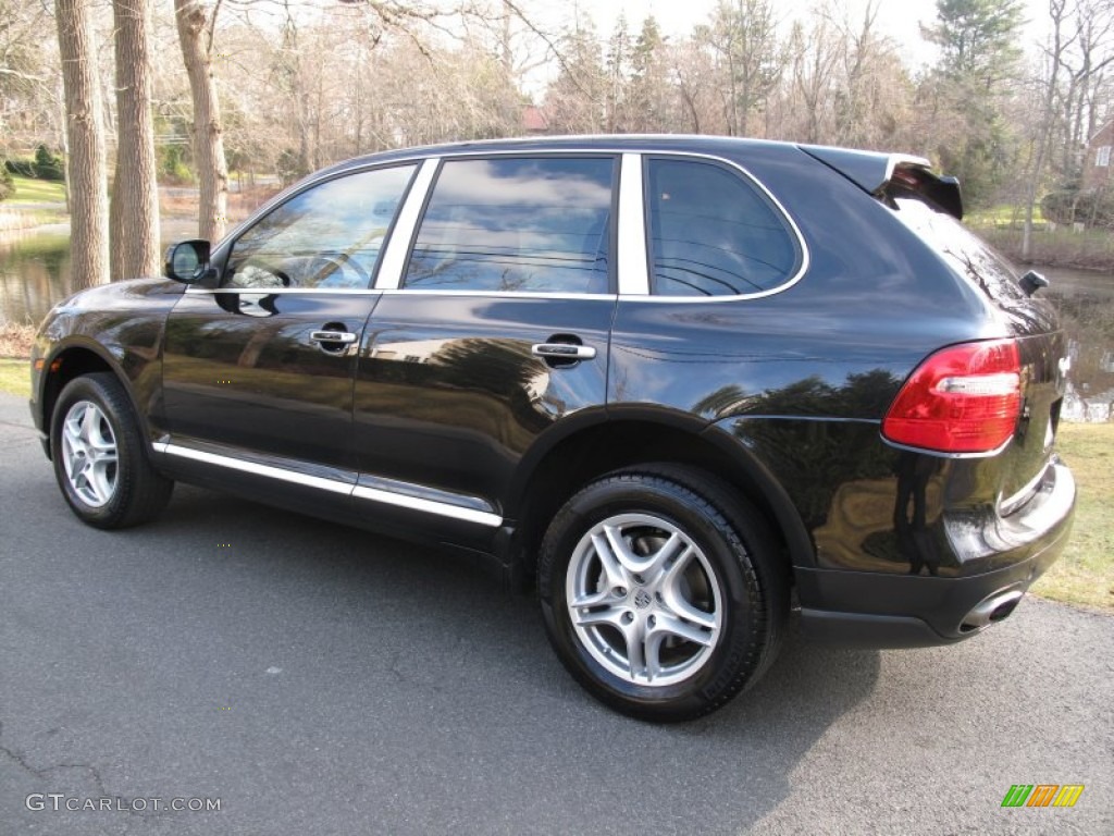 Basalt Black Metallic 2009 Porsche Cayenne S Exterior Photo #59496105