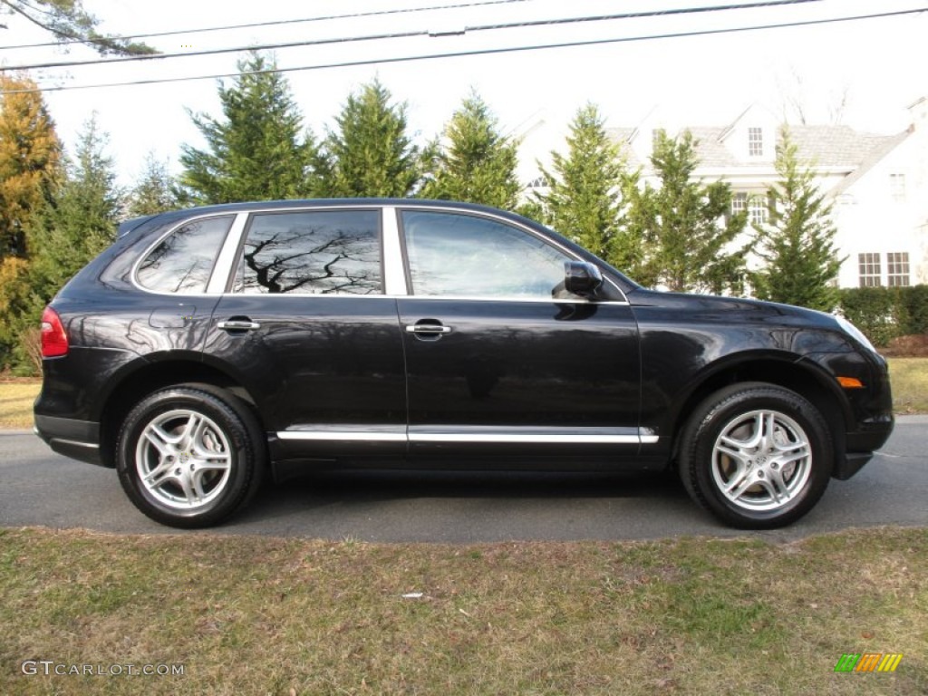 Basalt Black Metallic 2009 Porsche Cayenne S Exterior Photo #59496135