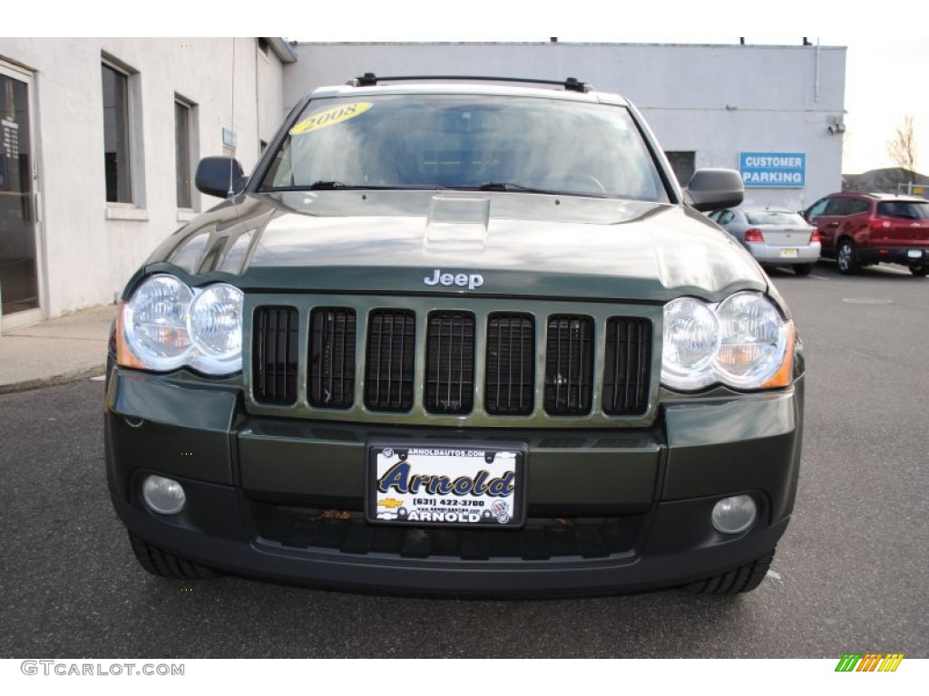 2008 Grand Cherokee Laredo 4x4 - Jeep Green Metallic / Dark Slate Gray photo #2