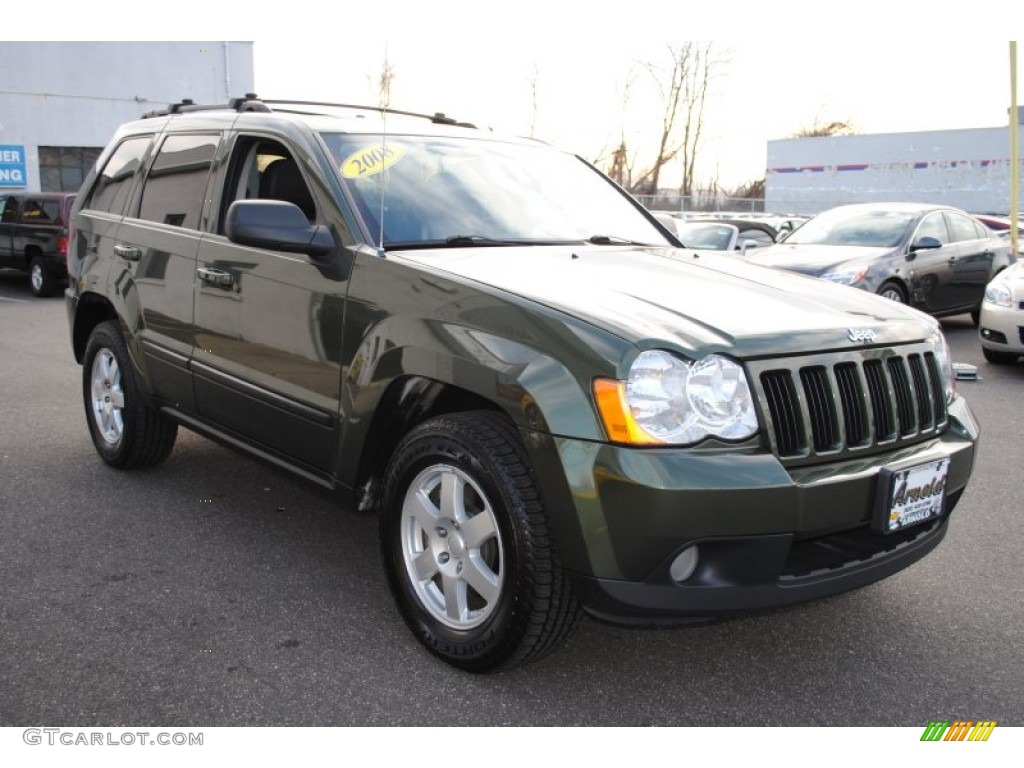 2008 Grand Cherokee Laredo 4x4 - Jeep Green Metallic / Dark Slate Gray photo #7