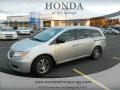 2012 Alabaster Silver Metallic Honda Odyssey EX-L  photo #1