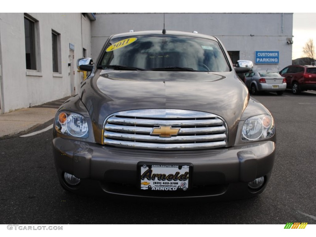 2011 HHR LT - Mocha Steel Metallic / Gray photo #2