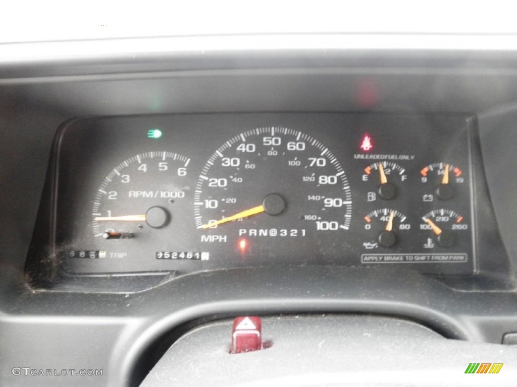 1998 GMC Yukon SLE 4x4 Gauges Photos