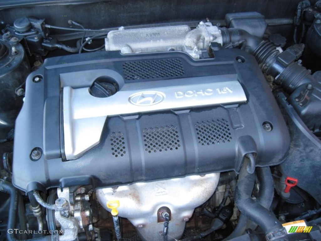 2006 Elantra Limited Sedan - Ebony Black / Gray photo #27