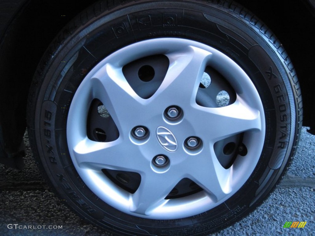 2006 Elantra Limited Sedan - Ebony Black / Gray photo #28