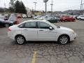 2010 White Suede Ford Focus SEL Sedan  photo #5