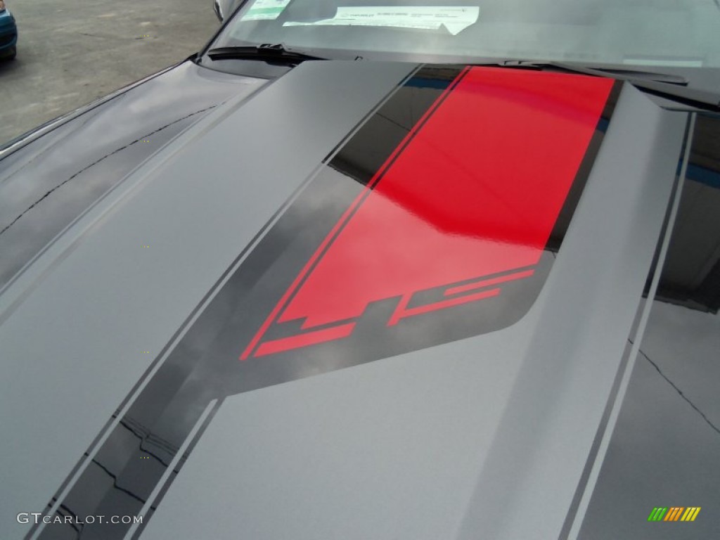 2012 Chevrolet Camaro LT 45th Anniversary Edition Convertible Hood Graphics Photo #59498436