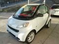 Crystal White 2009 Smart fortwo passion coupe Exterior