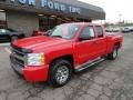 2008 Victory Red Chevrolet Silverado 1500 LT Extended Cab 4x4  photo #8