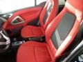 Design Red 2009 Smart fortwo passion coupe Interior Color