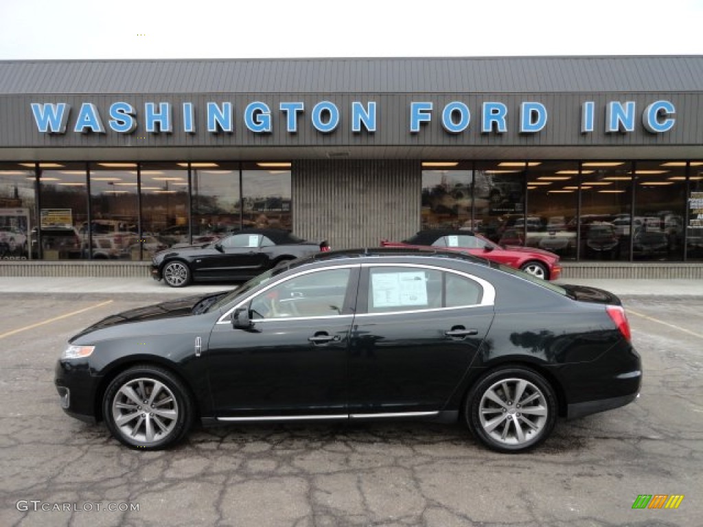 Atlantis Green Metallic Lincoln MKS