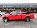 Bright Red 2006 Ford F150 XL SuperCab 4x4