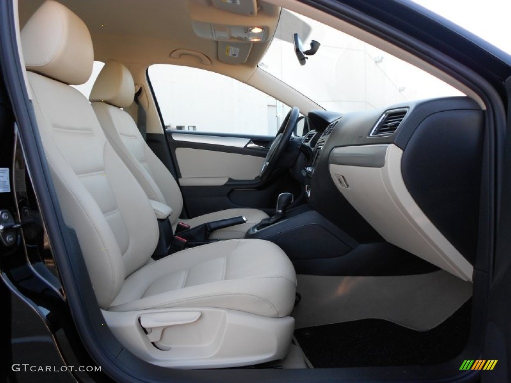 Cornsilk Beige Interior 2012 Volkswagen Jetta SEL Sedan Photo #59499450