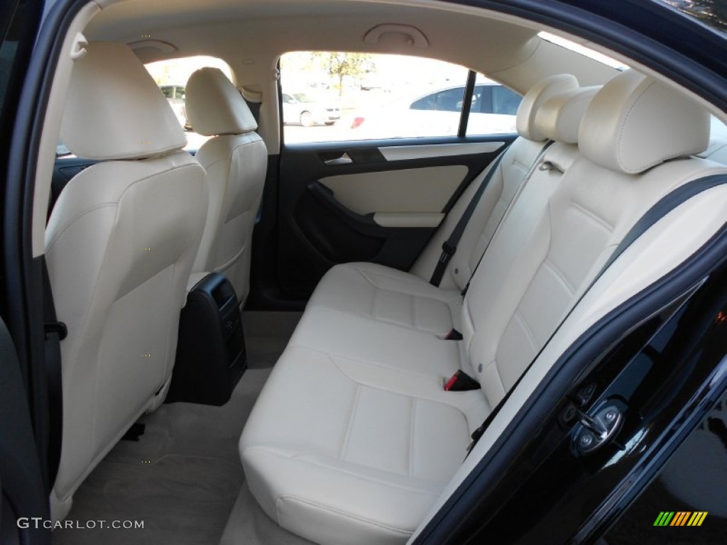 Cornsilk Beige Interior 2012 Volkswagen Jetta SEL Sedan Photo #59499464