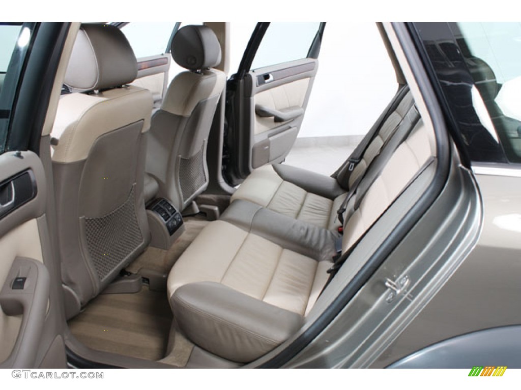 Ecru/Light Brown Interior 2002 Audi Allroad 2.7T quattro Photo #59500434