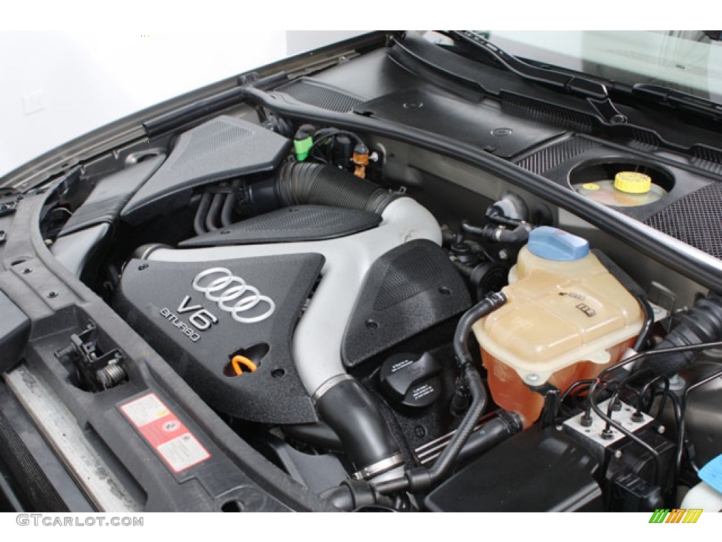 2002 Audi Allroad 2.7T quattro 2.7 Liter Turbocharged DOHC 30-Valve V6 Engine Photo #59500479