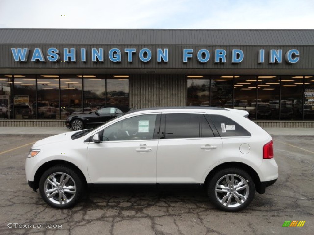 2012 Edge Limited AWD - White Platinum Metallic Tri-Coat / Charcoal Black photo #1