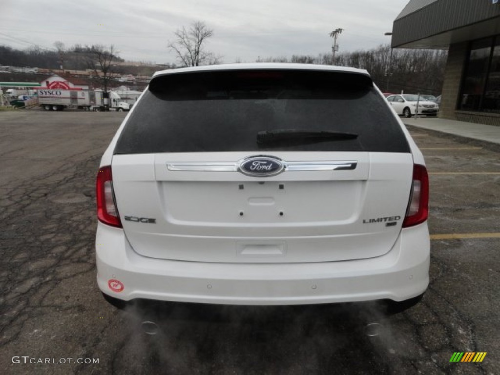 2012 Edge Limited AWD - White Platinum Metallic Tri-Coat / Charcoal Black photo #3