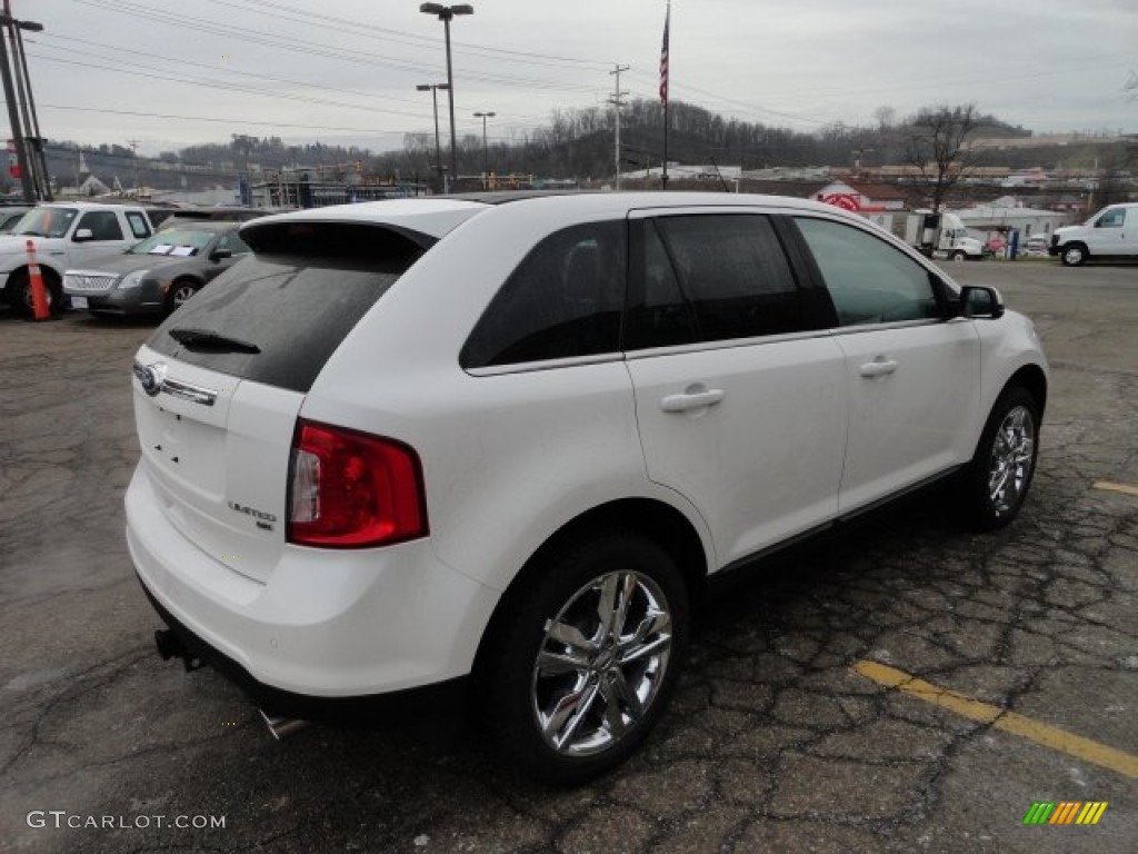 2012 Edge Limited AWD - White Platinum Metallic Tri-Coat / Charcoal Black photo #4