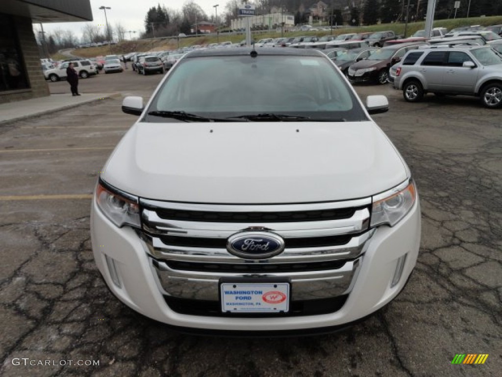 2012 Edge Limited AWD - White Platinum Metallic Tri-Coat / Charcoal Black photo #7
