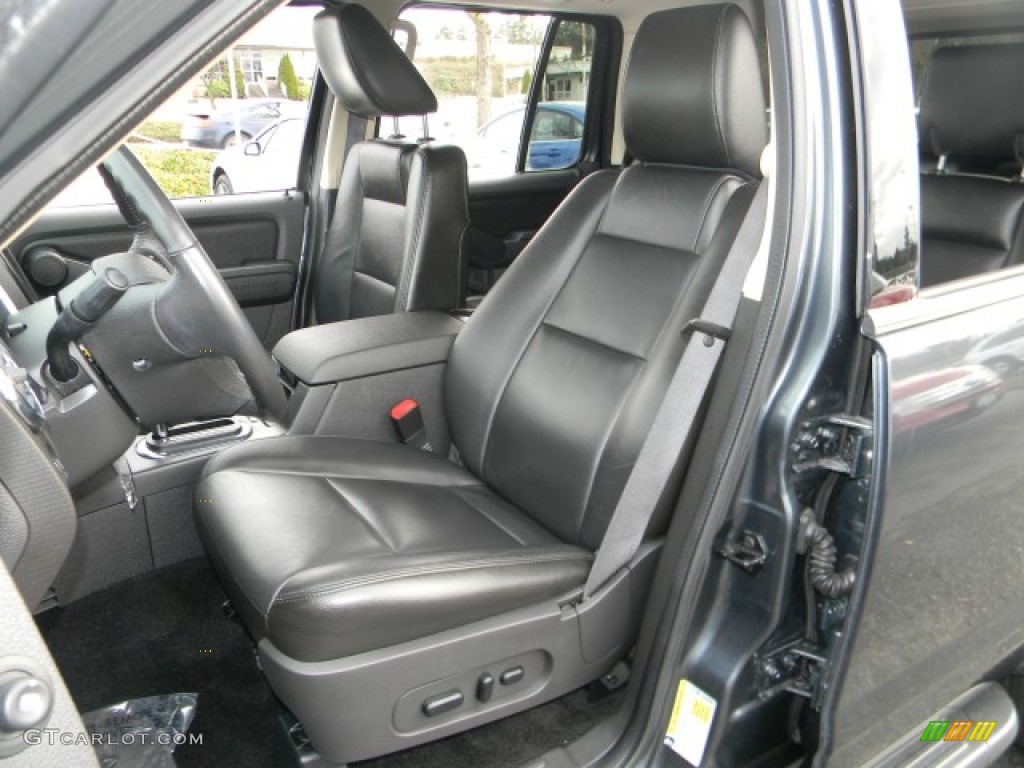 Black Interior 2010 Ford Explorer XLT 4x4 Photo #59501040