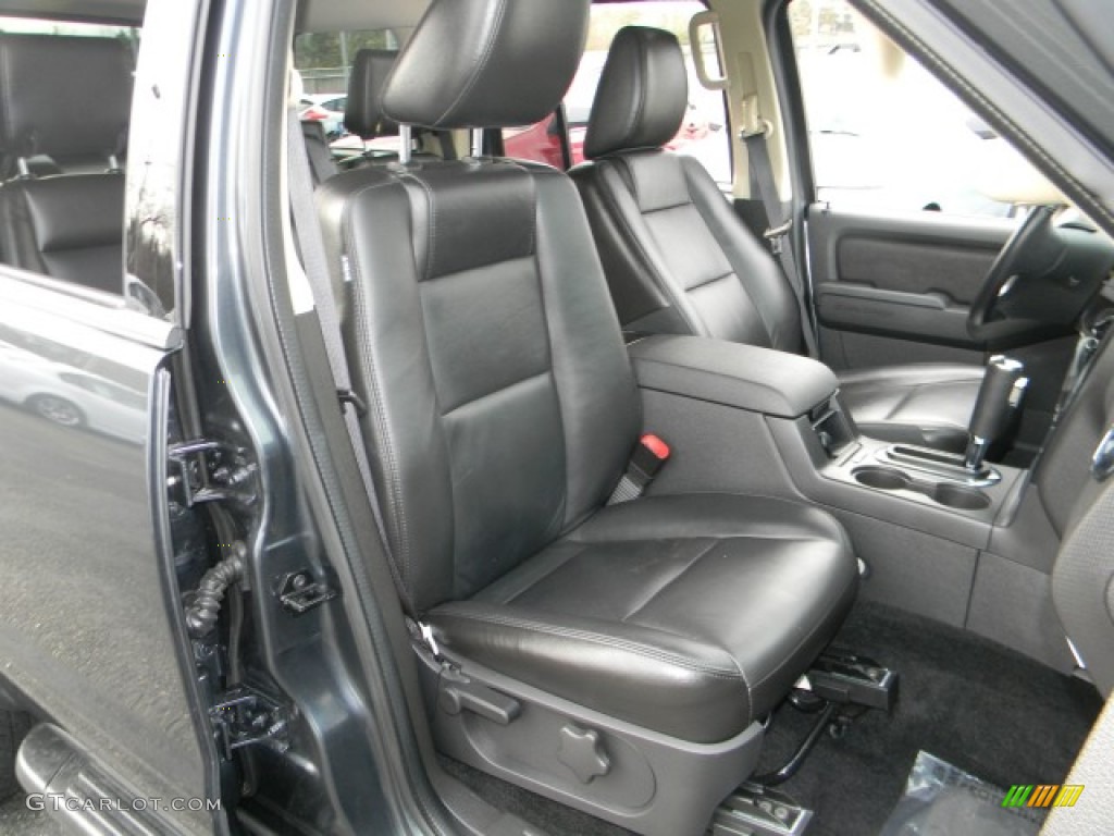 Black Interior 2010 Ford Explorer XLT 4x4 Photo #59501070