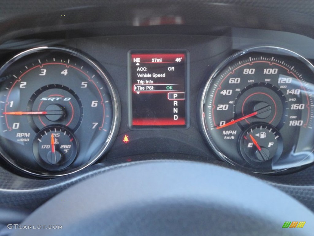 2012 Dodge Charger SRT8 Gauges Photo #59501961