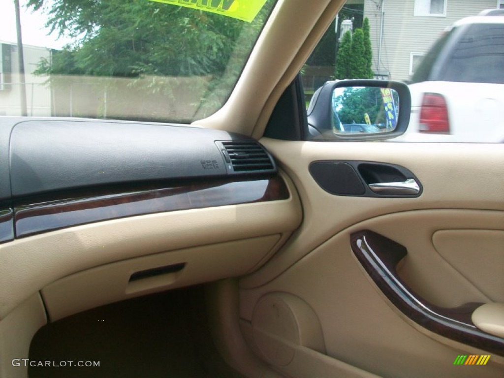2005 3 Series 325i Coupe - Jet Black / Sand photo #13