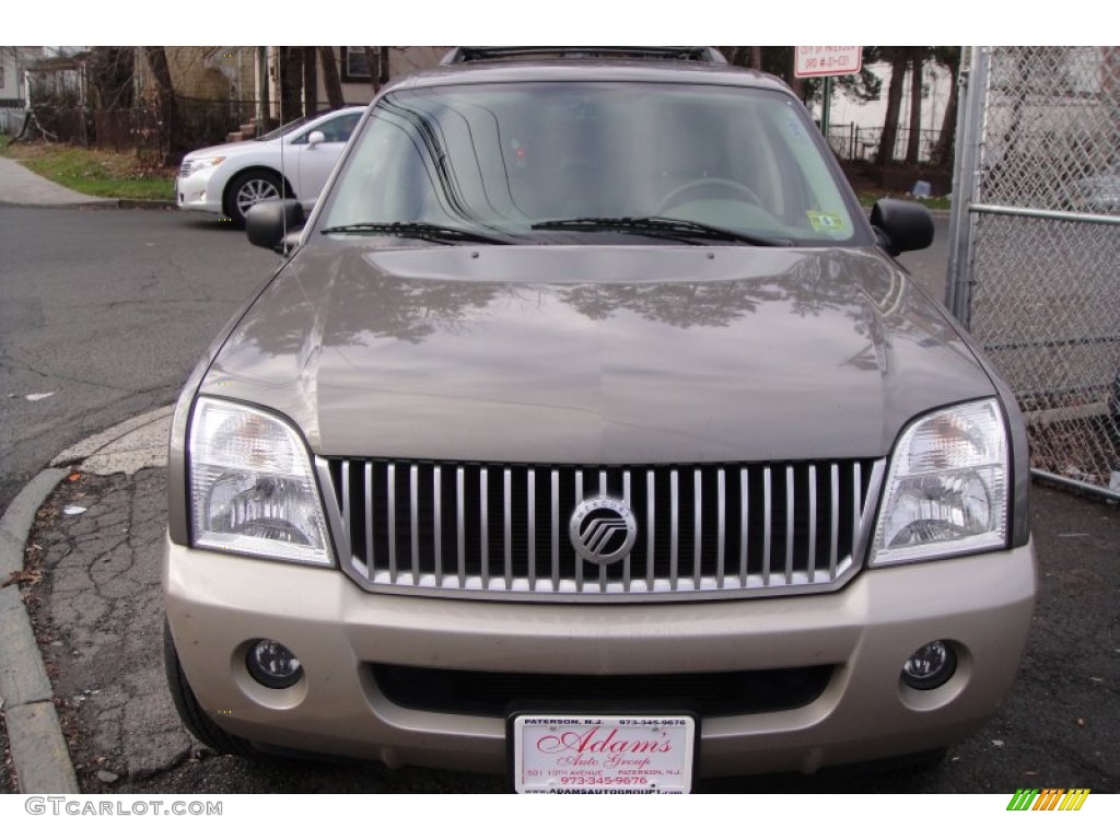 2004 Mountaineer V8 AWD - Mineral Gray Metallic / Medium Dark Parchment photo #5