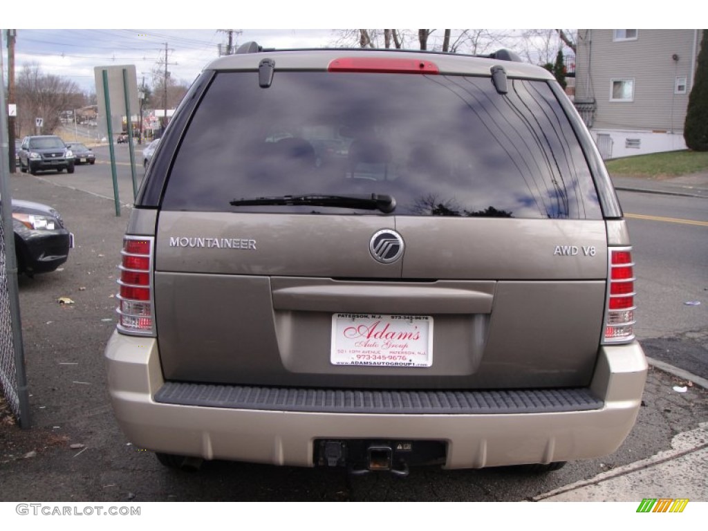 2004 Mountaineer V8 AWD - Mineral Gray Metallic / Medium Dark Parchment photo #6