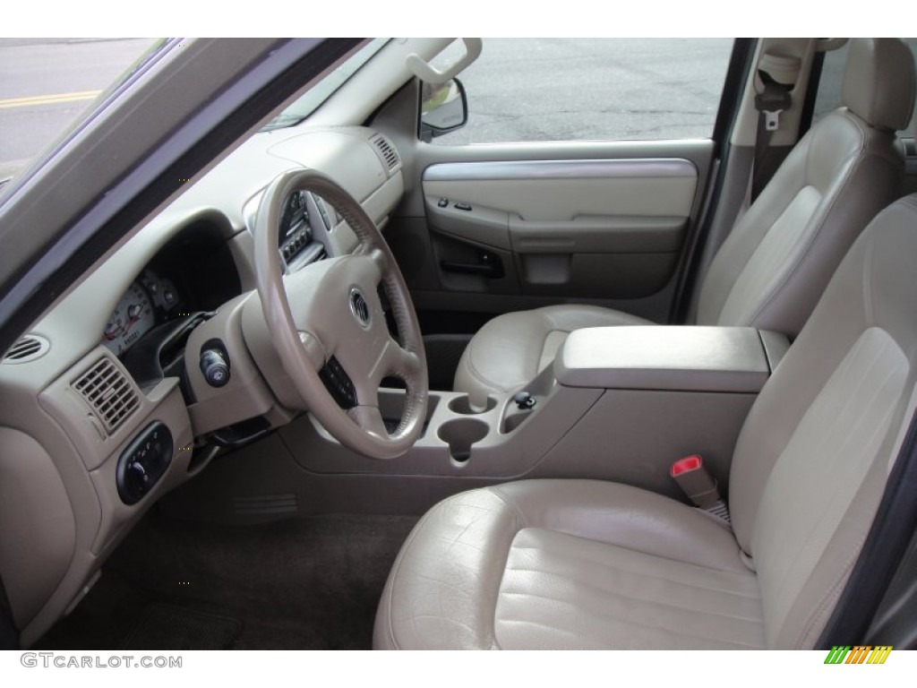 2004 Mountaineer V8 AWD - Mineral Gray Metallic / Medium Dark Parchment photo #8