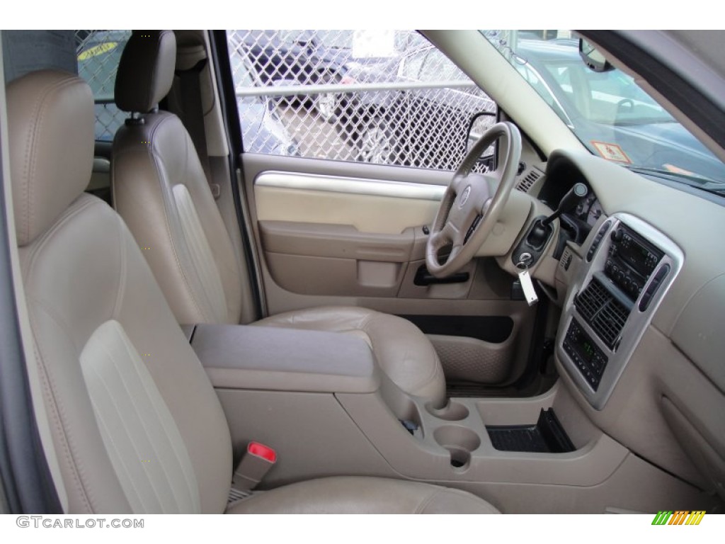 2004 Mountaineer V8 AWD - Mineral Gray Metallic / Medium Dark Parchment photo #9