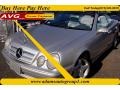 Brilliant Silver Metallic 2001 Mercedes-Benz CLK 430 Cabriolet