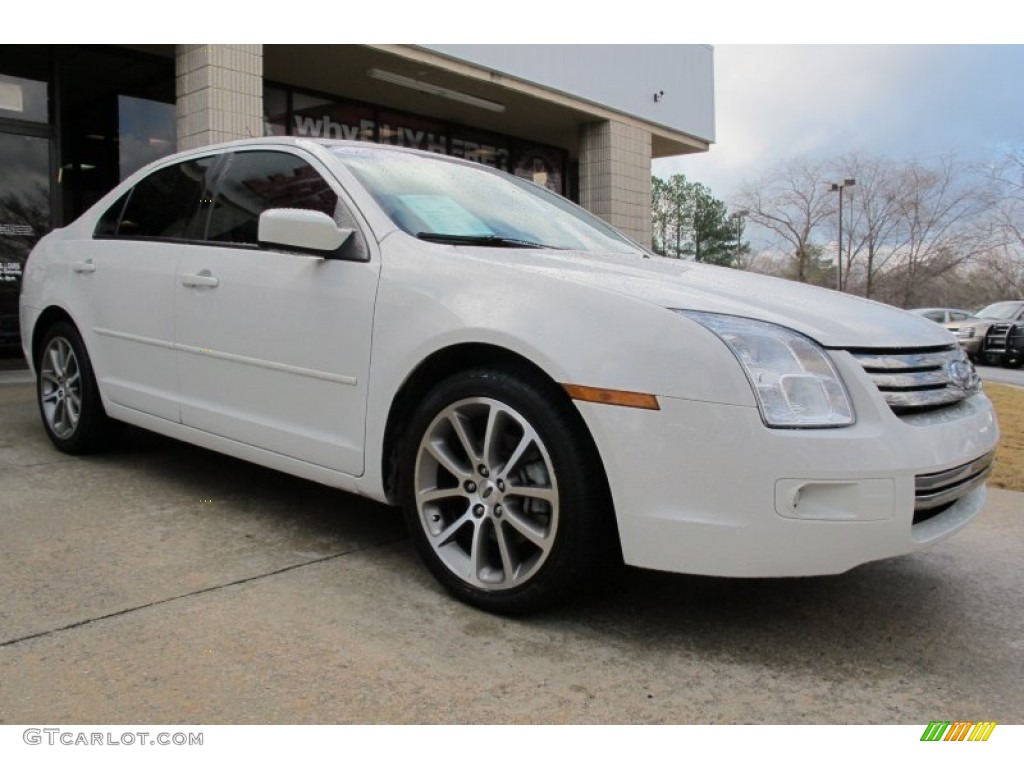 White Suede 2009 Ford Fusion SE Sport Exterior Photo #59503464