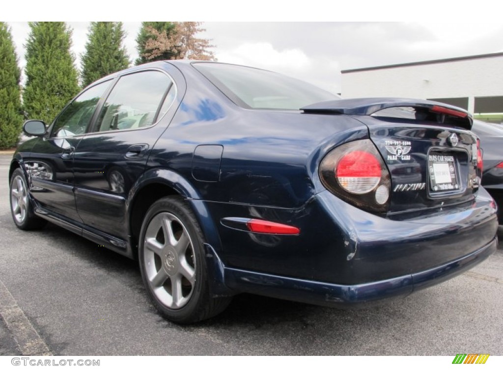 2001 Maxima SE - Satin Blue Pearl / Frost photo #2